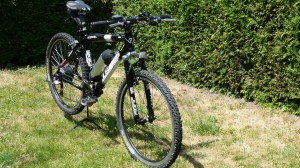 Schönes Hardtail mit Senglarantrieb und Flaschenakku