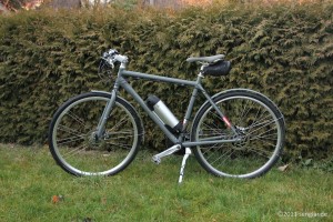 Unser Navy-Bike mit Flaschenakku