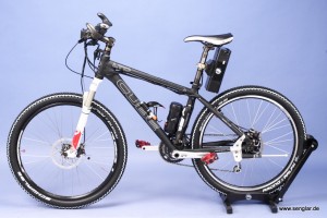 Das sieht gut aus: Cube-Hardtail wird mit dem Senglarantrieb zum leichten Pedelec