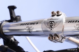 Das passt: Ritchey-Classic-Lenker in poliertem Alu