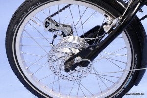 Senglarmotor macht Handbike zum e-Bike