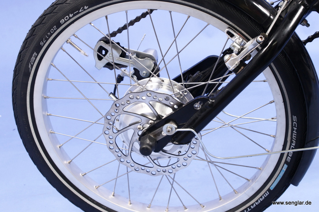 Umbaubeispiel Handbike wird mit Senglarantrieb zum