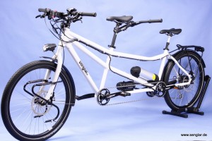 Neu: Das Senglar Tandem-Pedelec wiegt nur 24,6kg!