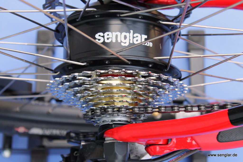 Umbaubeispiele  Senglar - e-power on wheels! Leichte Pedelecs