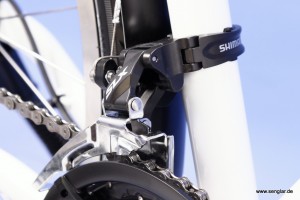 Hier im Bild: Umwerfer Shimano SLX