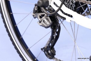 Das ist Qualität: Das Shimano SLX-Schaltwerk