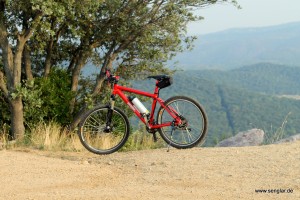 Unser Senglar – Mountainbike mit 18,8 kg.