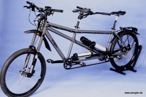 Unser Senglar-Tandem ist auch mit zwei Akkus lieferbar