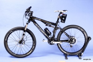 So sieht´s aus: Das Ghost AMR wurde durch Senglar zum sehr leichten MTB-Fully