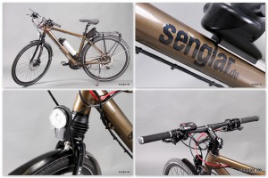 Senglar Trekking-Pedelec, Braun glänzend, Single Shock Senglar Trekking-Pedelec, Braun glänzend, Single Shock