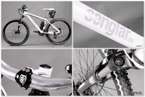 Senglar Pedelec Mountainbike 26er, Weiß glänzend Senglar Pedelec Mountainbike 26er, Weiß glänzend