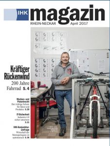 Der Titel des Magazins der IHK Rhein-Neckar (Foto: Christian Buck)